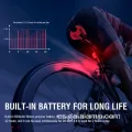 Set de luz de bicicleta impermeable recargable de USB